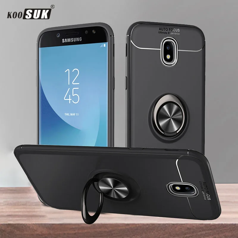 Чехол с кольцом для пальца samsung Galaxy J5 J7 Pro чехол телефона s автомобильный магнитный