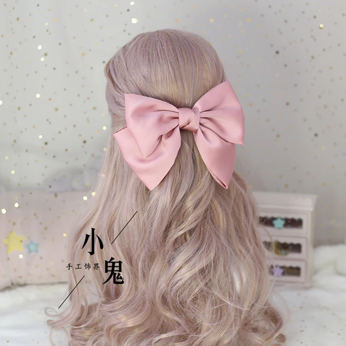 Женская заколка для волос COYOUNG элегантная большая повязка с бантом в Корейском