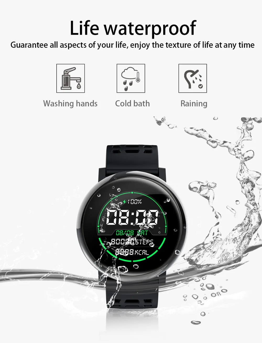 G30 SmartWatch телефон gps Bluetooth Smartwatch Водонепроницаемый Android 5,1 3g спортивные Смарт-часы для мужчин и женщин фитнес-трекер