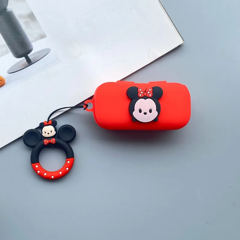 

Disney Silicone Earphone Case For QCY T5 Wireless Bluetooth Earphone Shockproof Protective Bags for QCY T5 Cover Case