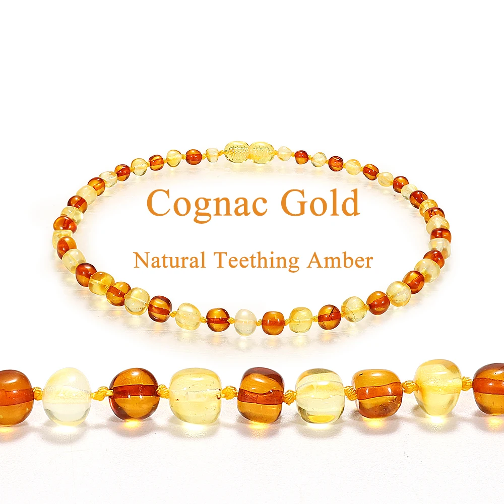 Детский янтарный браслет прорезыватель DOREMI ожерелье для мальчиков и девочек