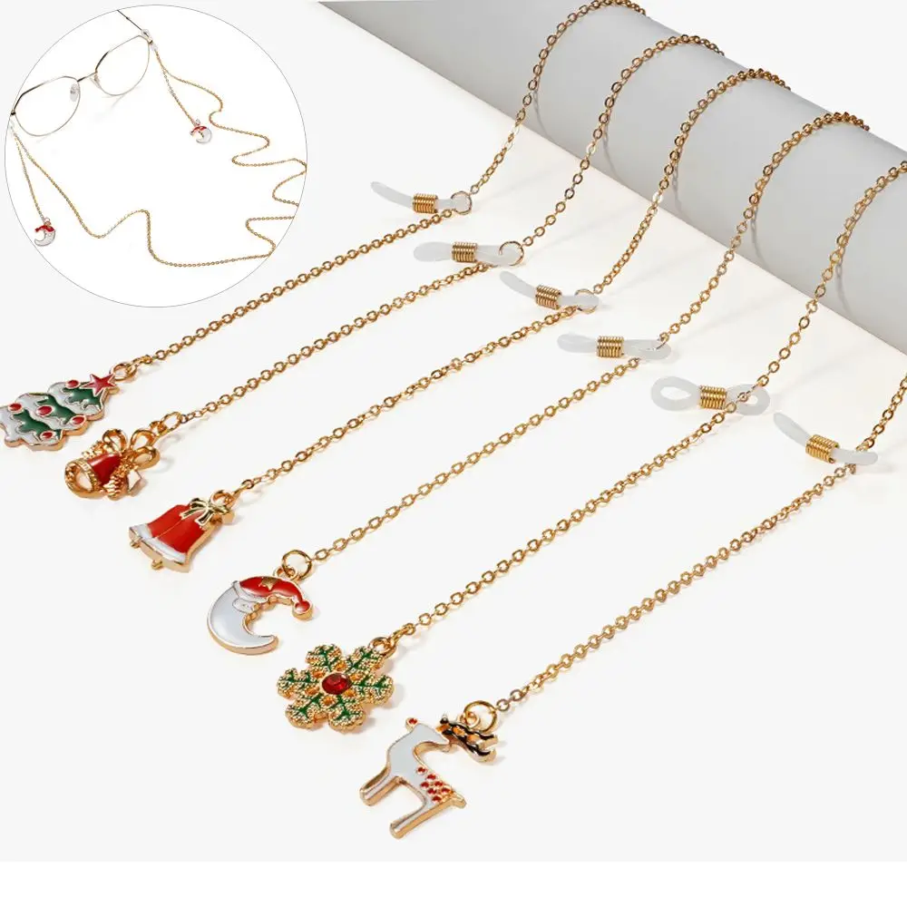 

Аксессуары для очков Рождественский очаровательный ремешок для очков