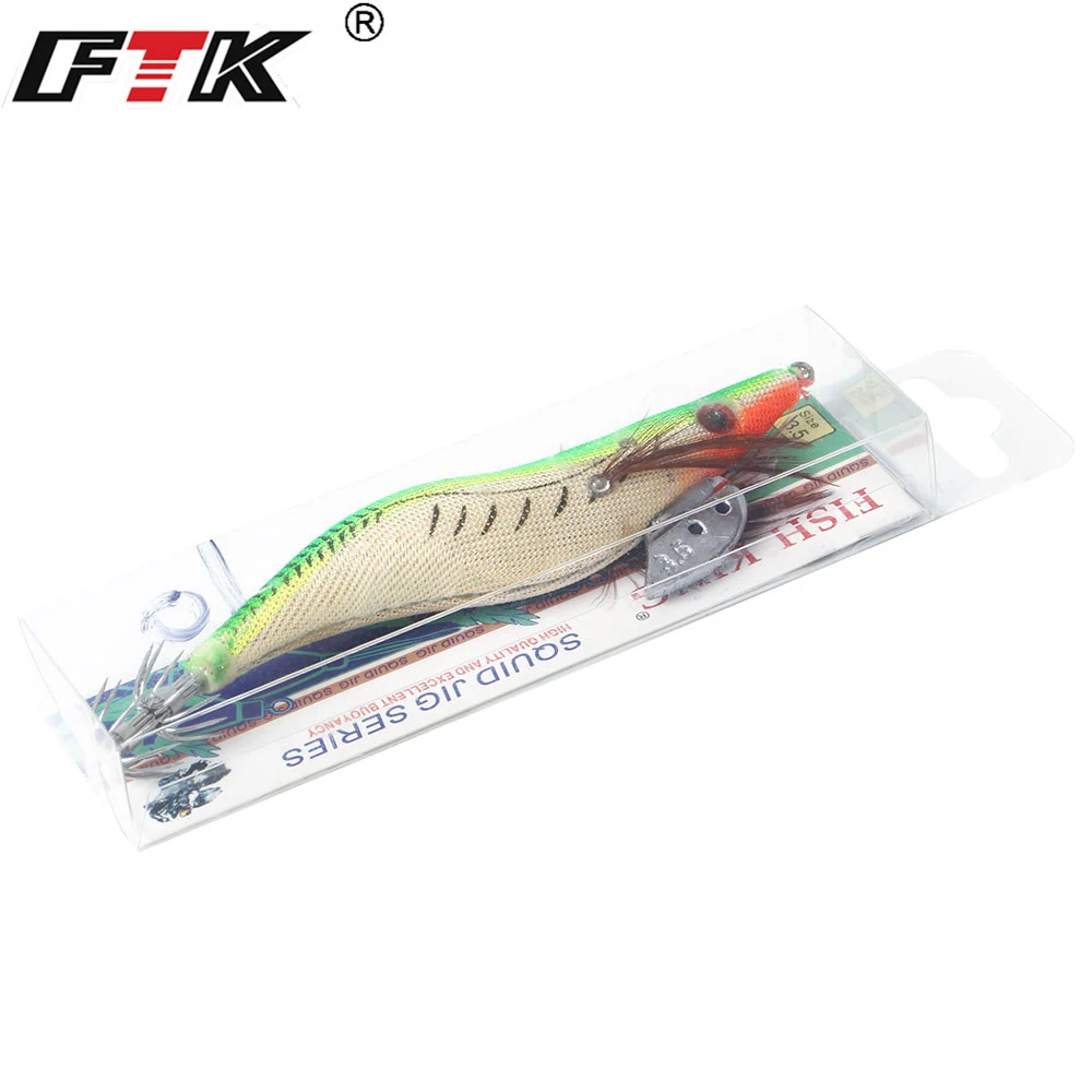 Светящиеся крючки FTK приманка рыболовная креветка искусственная пластиковая