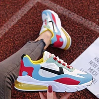 womens sneakers mixed colors spring shoes woman platform ladies flat shoes lace up air mesh breathable female vulcanized shoes