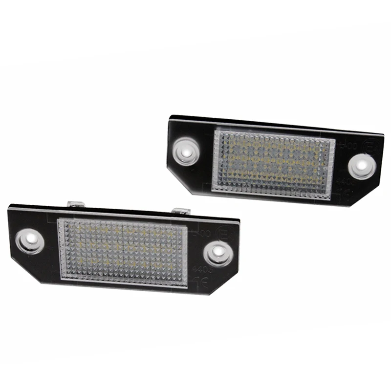 HAUSNN 2 шт./лот 12 в 18 светодиодов SMD Автомобильный номерной знак свет лампы для Ford Focus