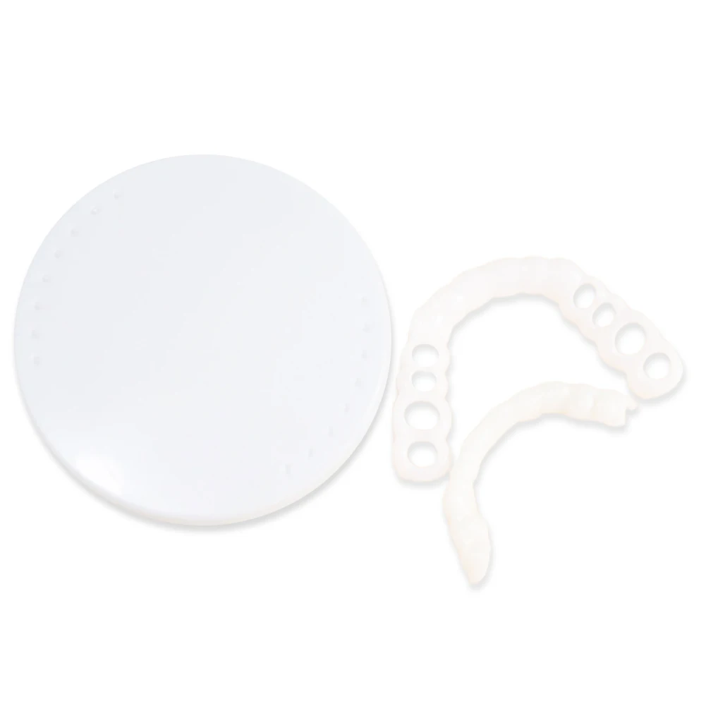 Силиконовые верхние/нижние виниры для искусственных зубов отбеливающая