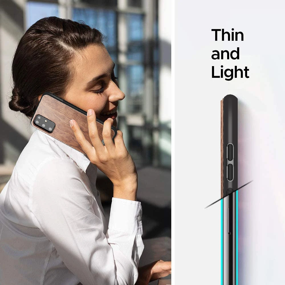 Чехол FM.HGQ для Samsung Galaxy S20 Ультратонкий Деревянный чехол-бампер из ТПУ S10 Plus E