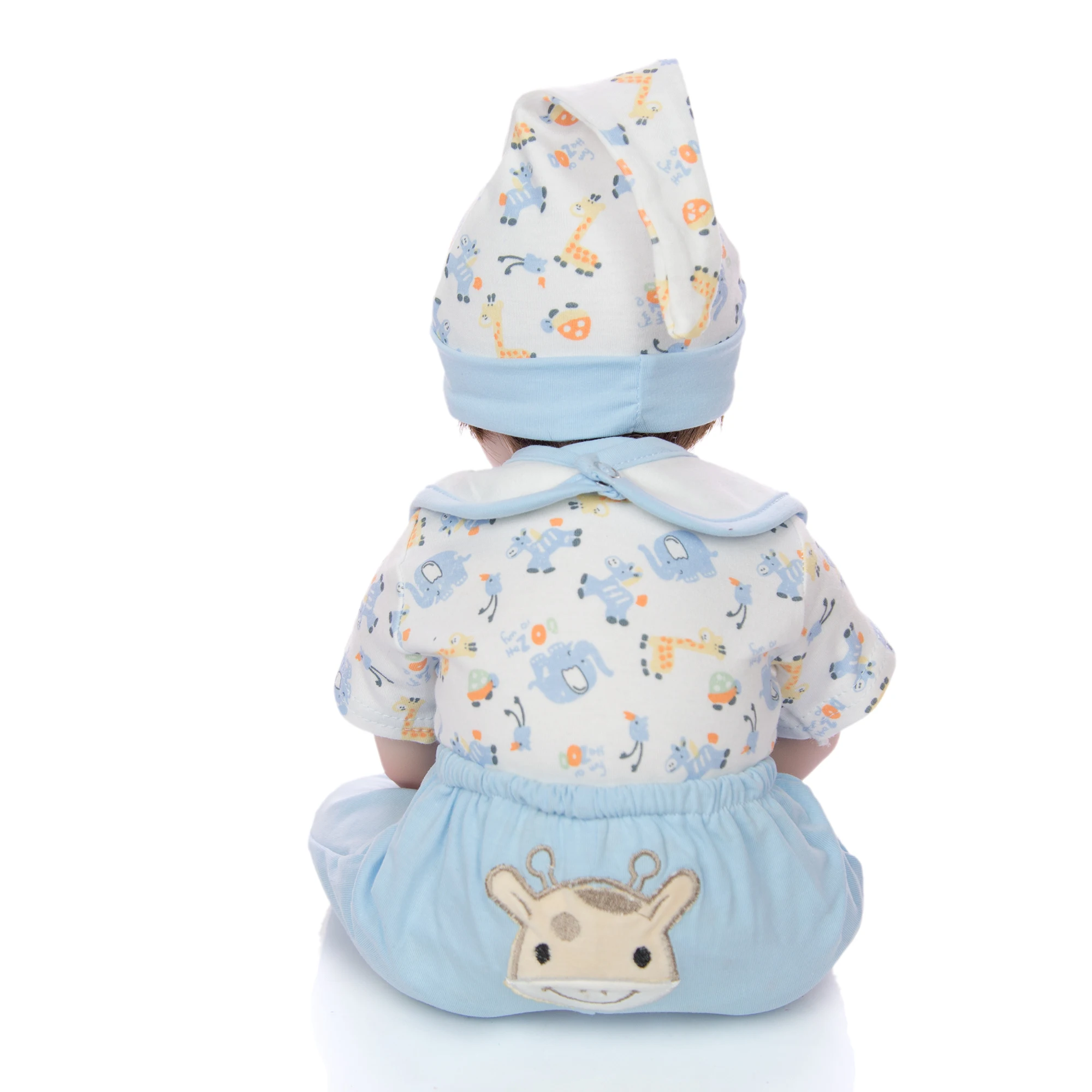 KEIUMI 18 дюймов красивый Menino Reborn Мягкий силикон винил реалистичный Baby кукла 48 см