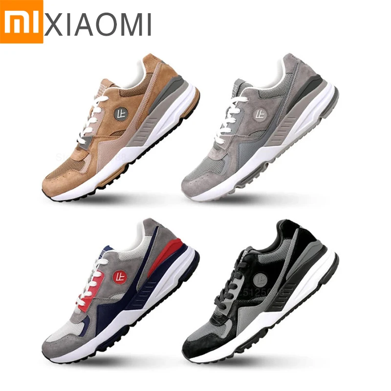 Новые кроссовки XIAOMI MIJIA сверхлегкие мужские спортивная обувь для бега легкая в