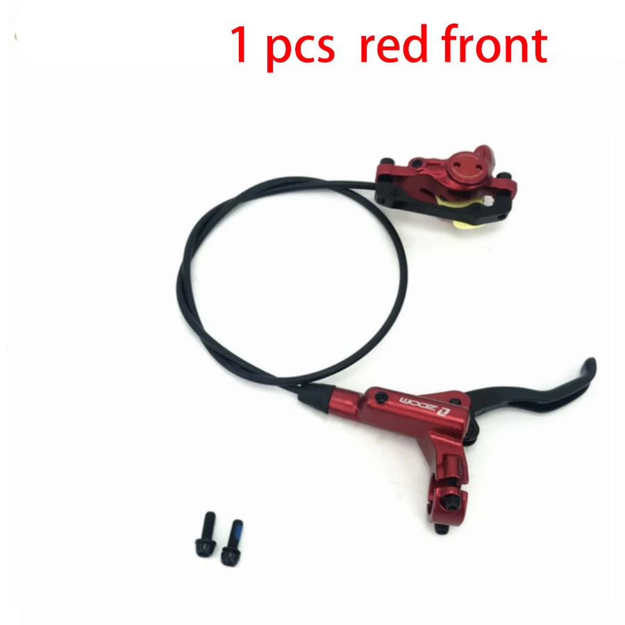 Red front 1 pcs Зум HB-875 горный велосипед гидравлический дисковый Тормозной Суппорт тормозной механизм горного велосипеда набор зажимов лучше, чем M315 M395 M447 W/n G3/HS1 ротор - Цвет: Red front 1 pcs