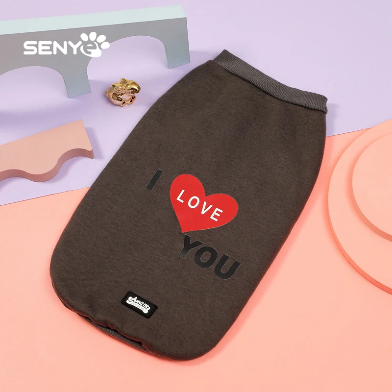 Милая мультяшная одежда для маленьких собак зимний теплый жилет щенков кошек