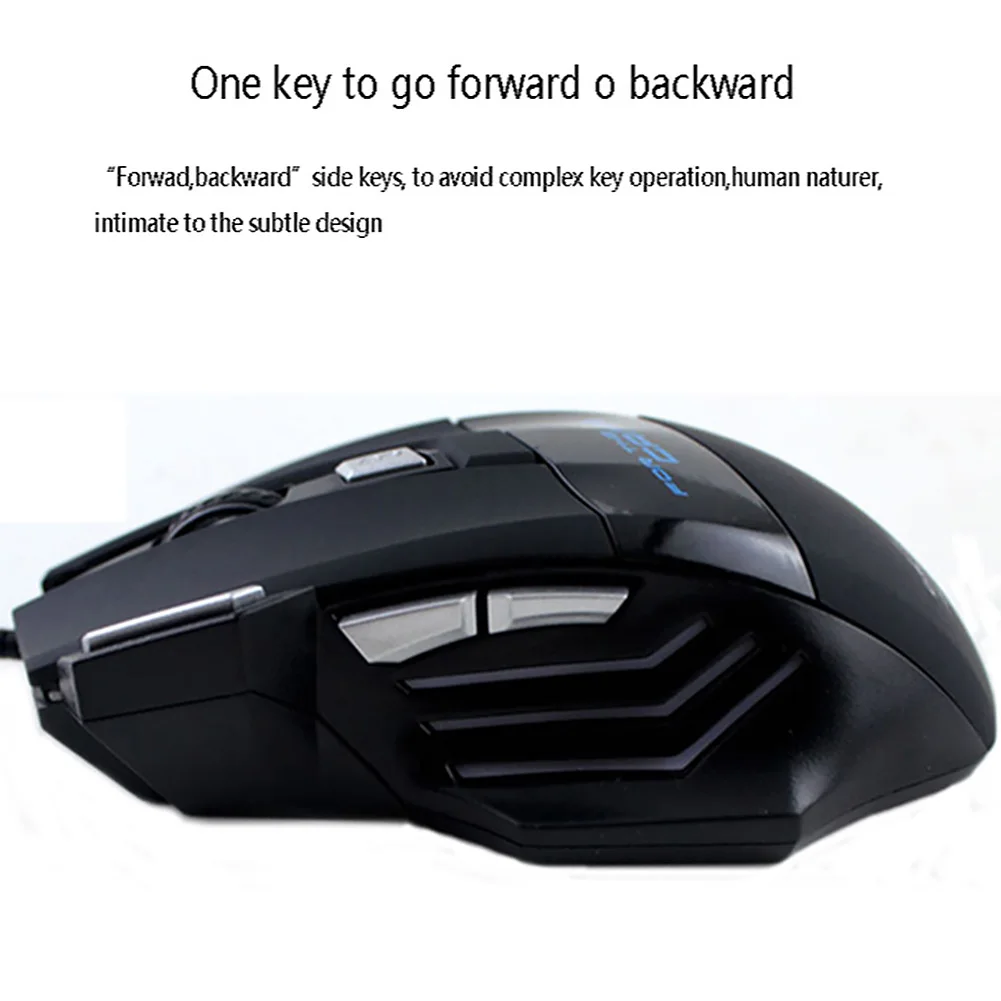 5500 dpi ноутбук классные аксессуары точный щелчок оптическая светодиодная 7 кнопок