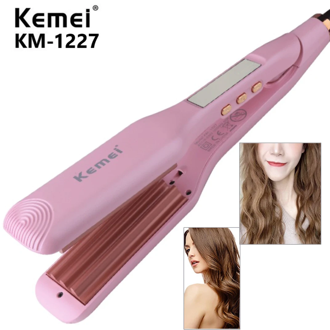 

Professional Hair Tools Curling Iron Ceramic Triple Barrel Hair Styler Hair Waver Styling Tools Hair Curlers Electric Curling