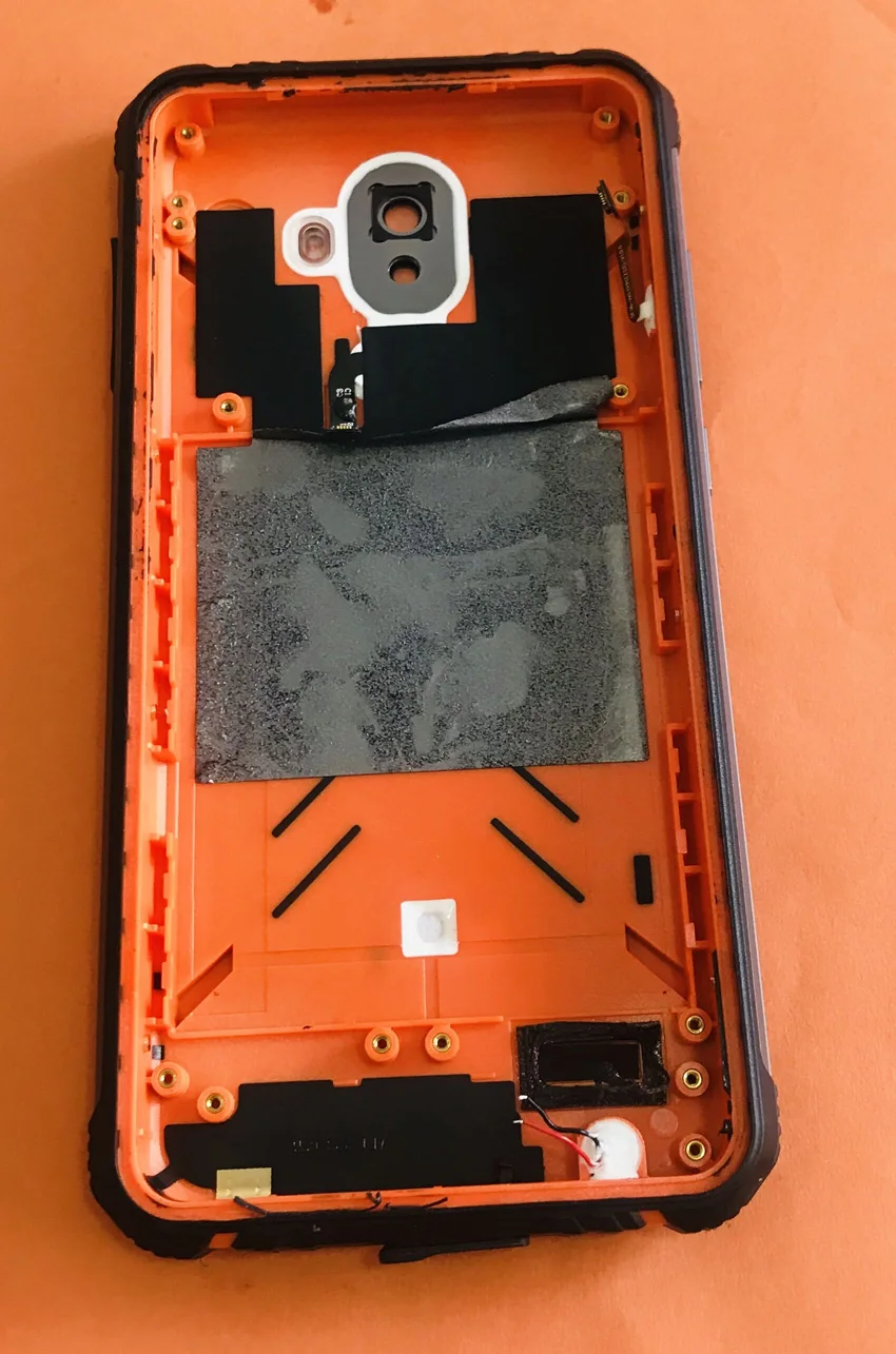 Б/у оригинальная задняя рамка чехол + стекло для камеры HOMTOM ZOJI Z33 MT6739 Бесплатная