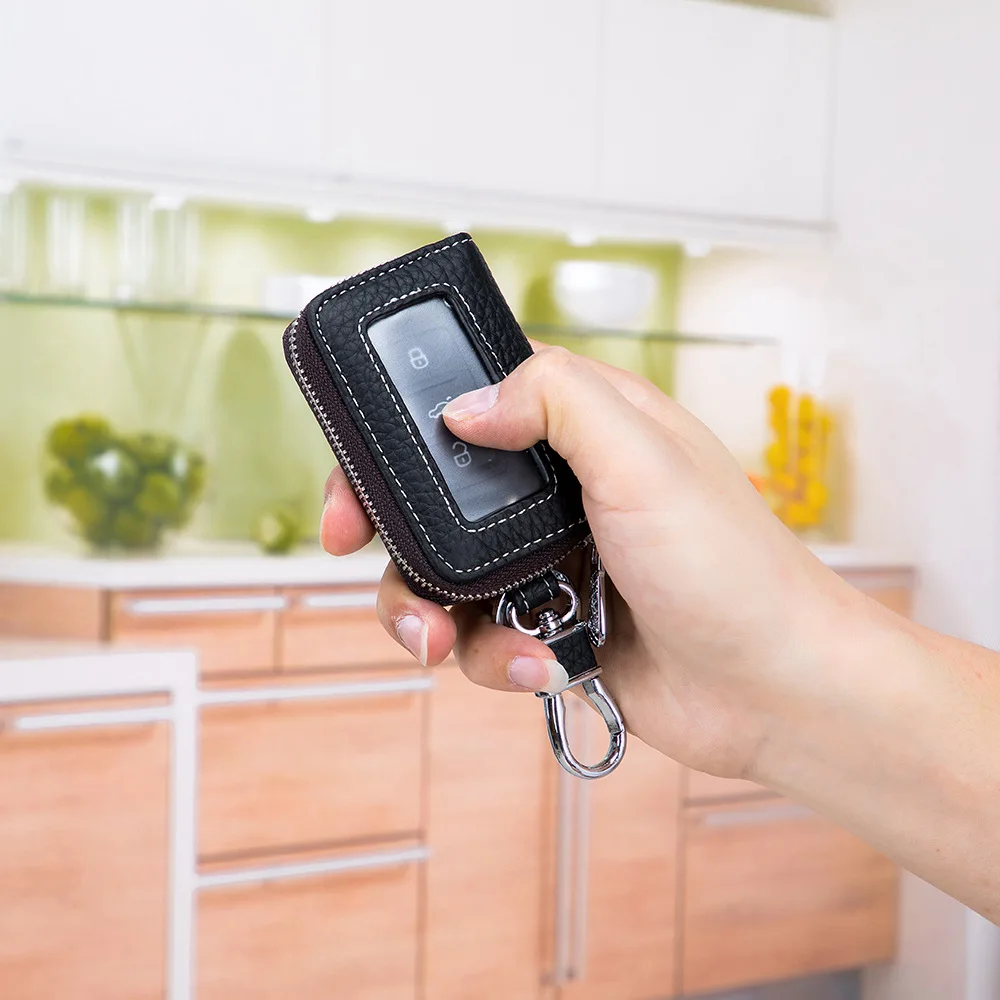 2022 мужской/женский кожаный держатель для автомобильных ключей Модный женский