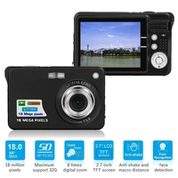 mini digital camera 18 mega pixel 2 7 inch 18mp 720p portable 8x zoom tft lcd screen anti shake photo jpeg f3 0 lens %e2%80%8b