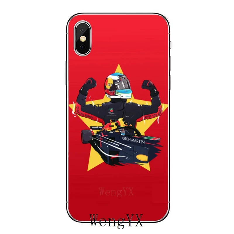 Мягкий прозрачный чехол для Xiaomi Redmi Note 7 6 6A 5A 4 4A 3 pro S2 5 plus 4x Pocophone F1 Даниэль Риккардо|Бамперы| |