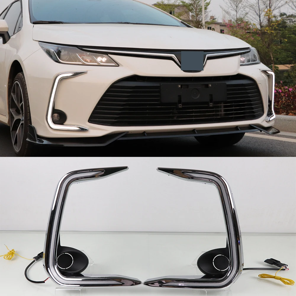 CSCSNL 2 шт. для Toyota Corolla 2019 2020 2021 поворотное желтое реле сигнала Водонепроницаемая 12