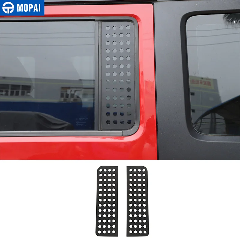 MOPAI Стайлинг молдинги Автомобильная задняя дверь треугольное окно стеклянная