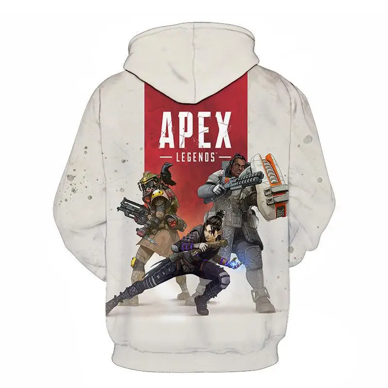 Apex legend Мужская/Женская толстовка с 3D пуловером Мужская и Женская Повседневная Толстовка с капюшоном осенняя и зимняя модная повседневная куртка