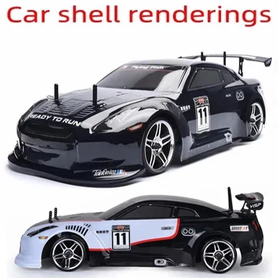 Масштаб 1:10 на радиоуправлении Дрифтерный автомобиль Окрашенный корпус из ПВХ 200