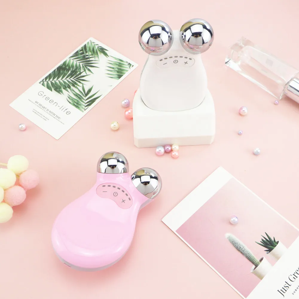 

Face Massager Electric Roller for Face Gouache Scraper for Face Skin Care Microcurrents Face Lift Anti Wrinkle Double Chin