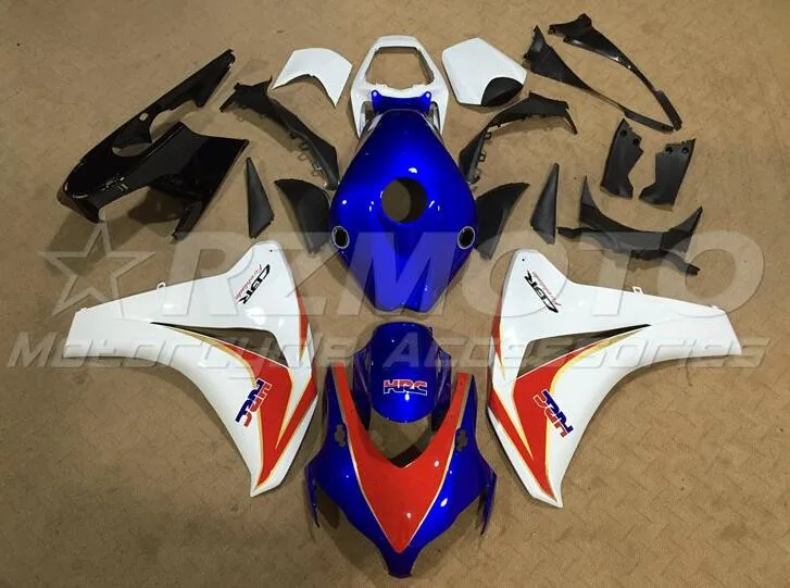 

Injection Mold New ABS Whole Fairings kit Fit For Honda CBR1000RR CBR1000 2008 2009 2010 2011 08 09 10 11 Bodywork set Red Blue