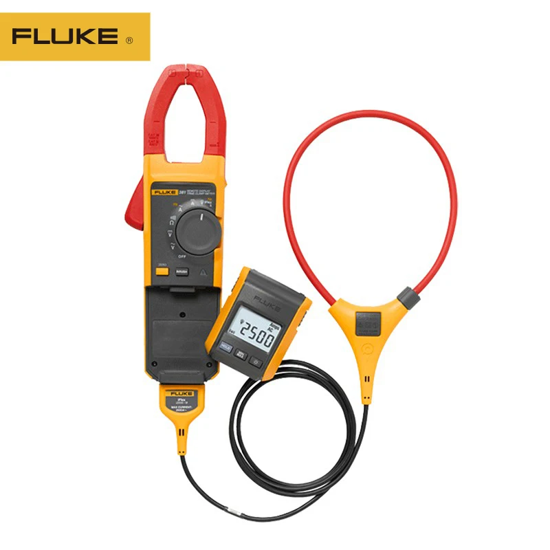100% Оригинальный Fluke 381 дистанционный дисплей истинно rms AC / DC клещи съемные челюсти