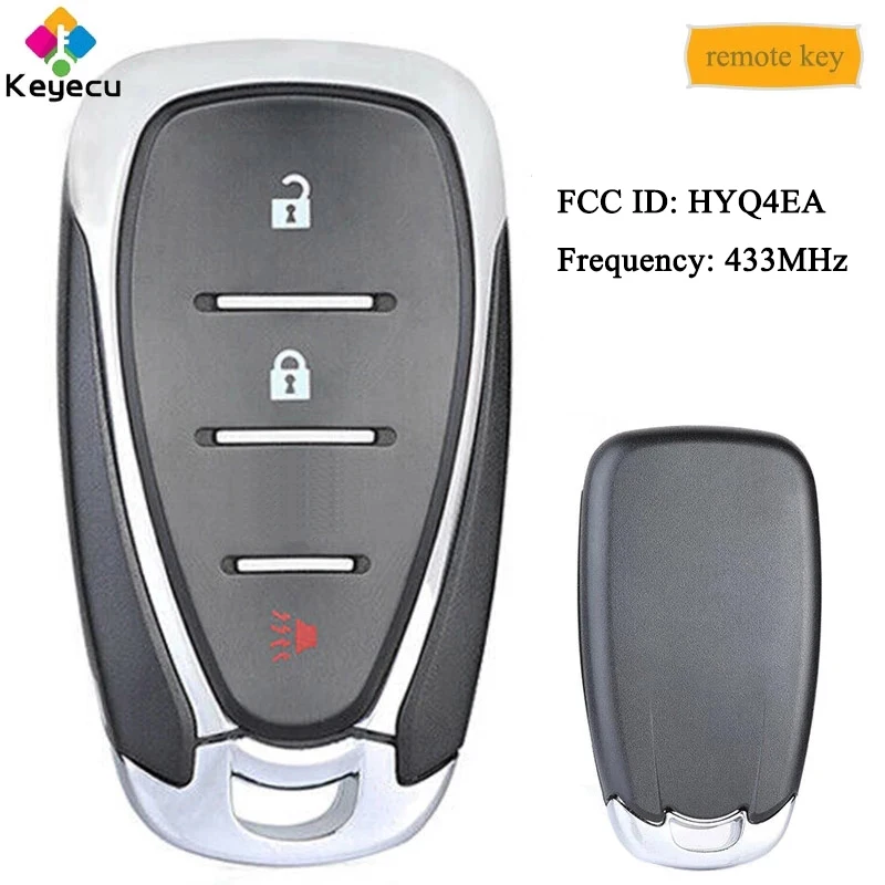 KEYECU умный БЕСКЛЮЧЕВОЙ пульт дистанционного управления с 3 кнопками 433 МГц-брелок