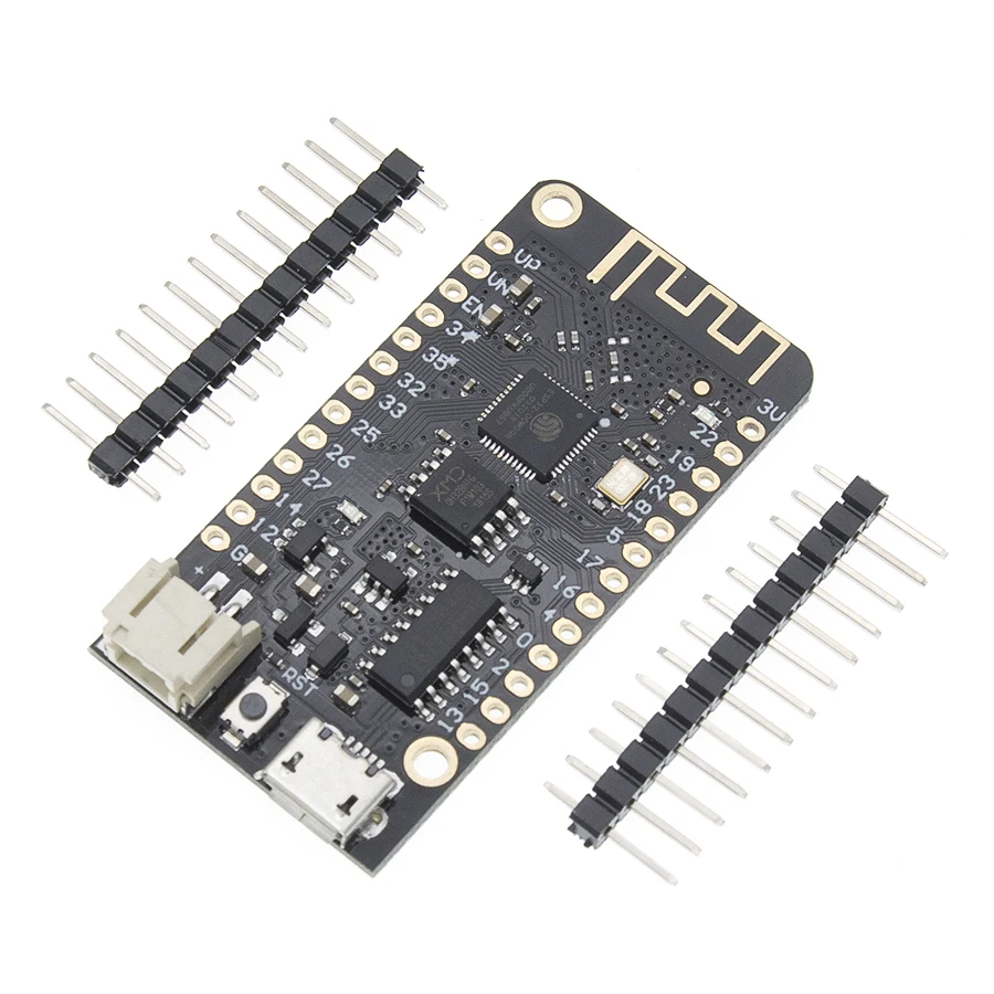 Wifi Bluetooth плата для разработки антенна ESP32 REV1 CH340 CH340G MicroPython Micro USB литиевая батарея