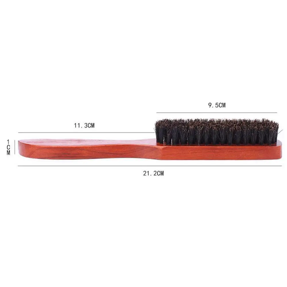 

Beard Brush Soft Bristles Wooden Handle Beard Shaving Shave Accessory Razor Tool Styling Brush Brush Barber Beard Brush H2M6