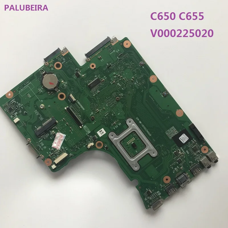 PALUBEIRA материнская плата для ноутбука Toshiba Satellite C650 C655 V000225020 DDR3 PN: 1310A2355302 полный тест