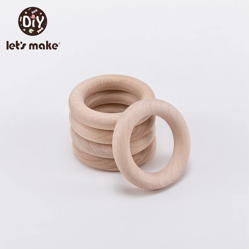 Let's make 55 мм 30 шт. кленовое деревянное кольцо всех размеров с индивидуальной