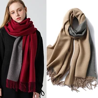 winter cashmere scarf women thick warm shawls wraps lady solid scarves fashion tassels pashmina blanket quality foulard 2021 new