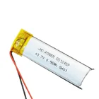 3,7 V 230mAh 551245 полимерный литий-ионный аккумулятор для GPS записи MP3