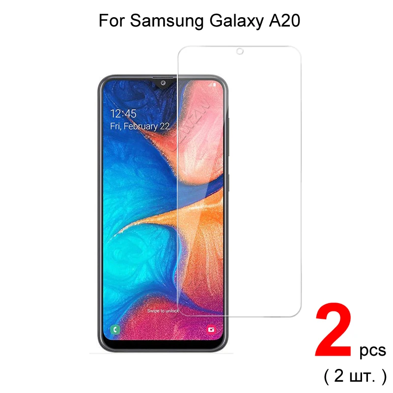 0 26 мм закаленное стекло для Samsung Galaxy A20 защитное Защита экрана стекло|Защитные