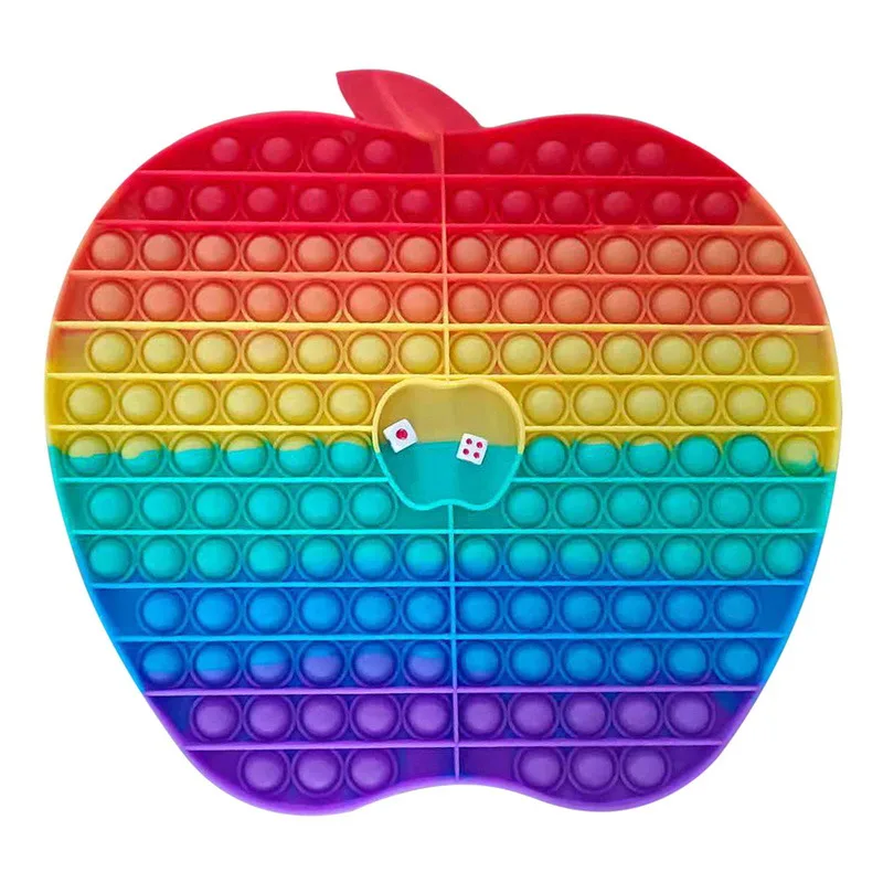 

Giant Size Popits Fidget toys 30cm Rainbow Big push bubble XXL dimple antistress Toy Simpl Dimmer stress Toy Children Gifts
