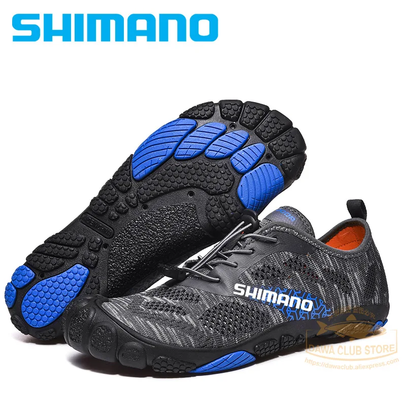 

Обувь для рыбалки Shimano, скалолазание на воде, новая модная повседневная нескользящая обувь Dawa, быстросохнущая дышащая велосипедная парусин...