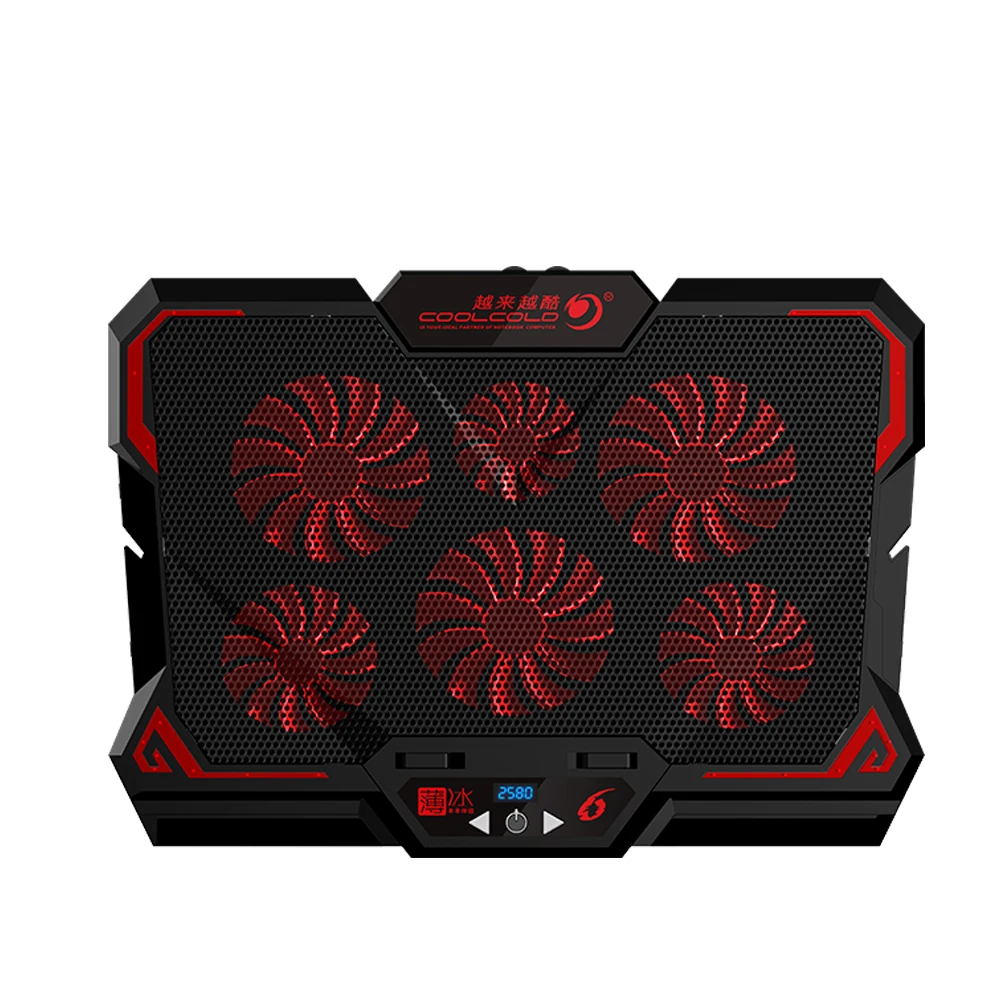 6 Fans Laptop Cooling Pad Notebook Cooler Vacuum Cooler Air Extracting Notebook Cooler with 2 USB ports for 12-17inch Laptop 6 Fans Laptop Cooling Pad Notebook Cooler Vacuum Cooler Air Extracting Notebook Cooler with 2 USB ports for 12-17inch Laptop