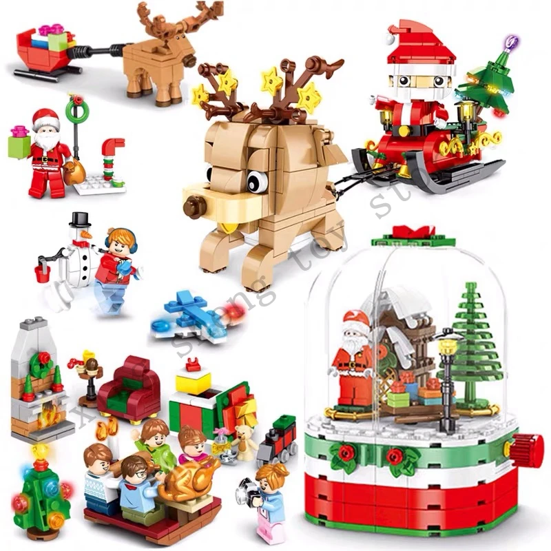 Наборы для творчества Рождественский создатель Санта-деревенский Снежный дом