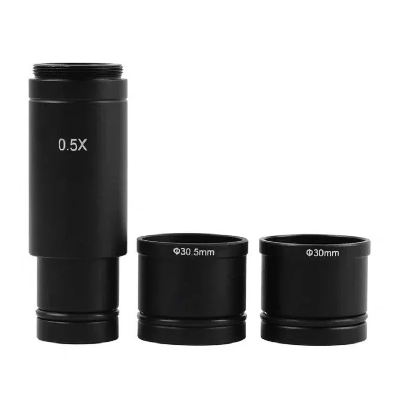 Объектив для микроскопа 0.5X C Mount 23 2 мм 30 5 CCD CMOS камера адаптер цифровой окуляр