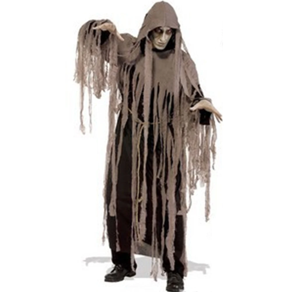 Adults Halloween Complete Zombie+Mask Fancy Dress Horror Costume Mens Cosplay Outfits Party Mens Fancy Dress Costume