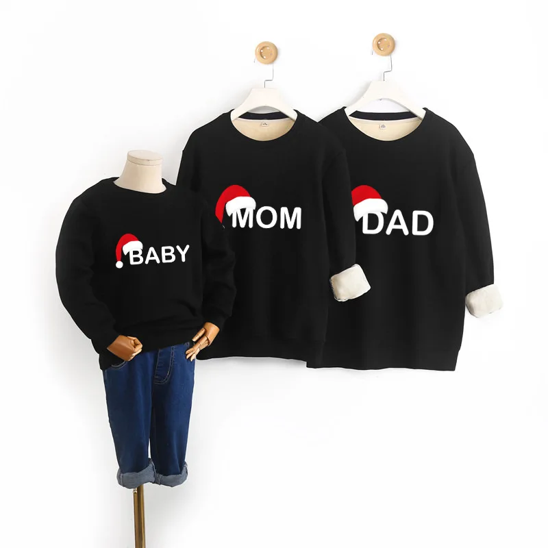 

2021 рождественские топы, Семейный комплект одежды, Папа, мама и дочь, сын, семейный образ, наряды, подходящие Семейные наряды