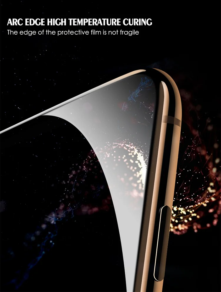 999D защитное стекло с закругленными краями для iPhone 7 8 6 6s Plus, закаленное защитное стекло для iPhone 11 Pro X XR XS Max
