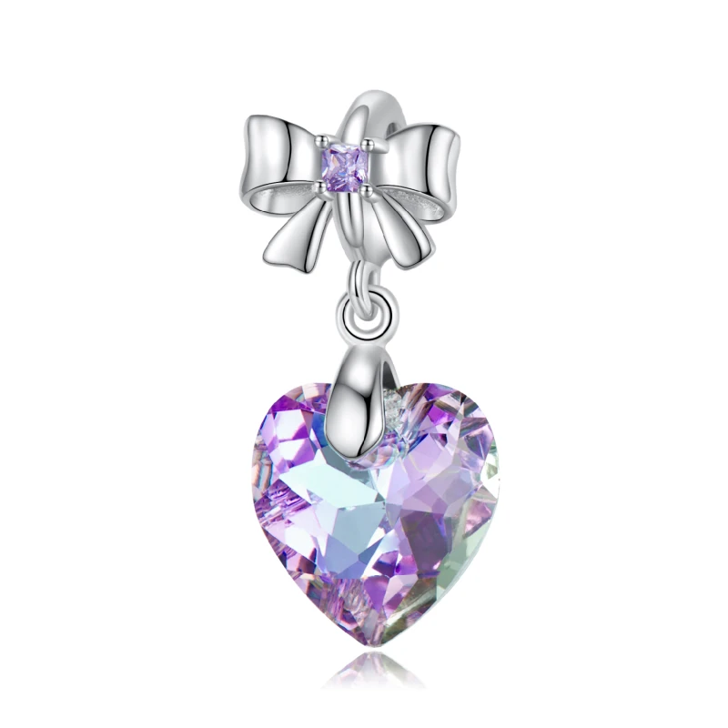 

Женский браслет из серебра 925 пробы, с фиолетовым камнем-талисманом
