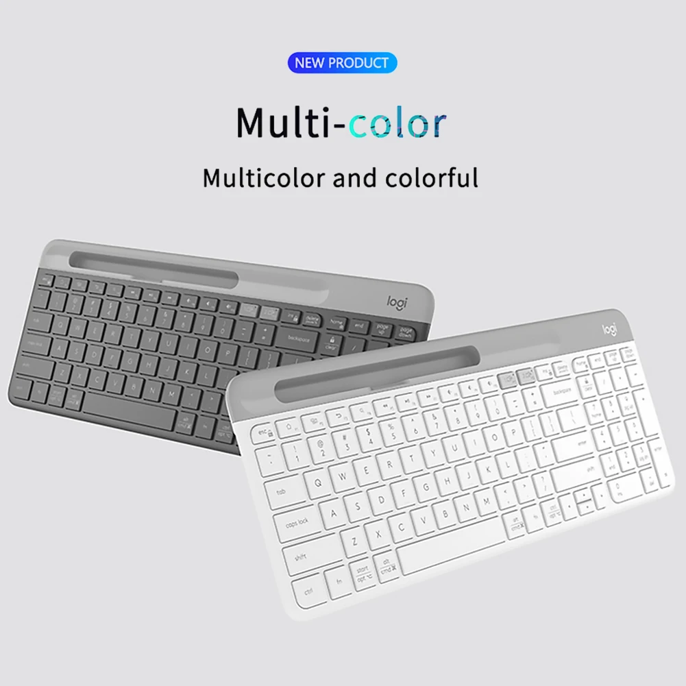 Беспроводная ультра-тонкая клавиатура Logitech K580 с двойным режимом 2 4G/Bluetooth
