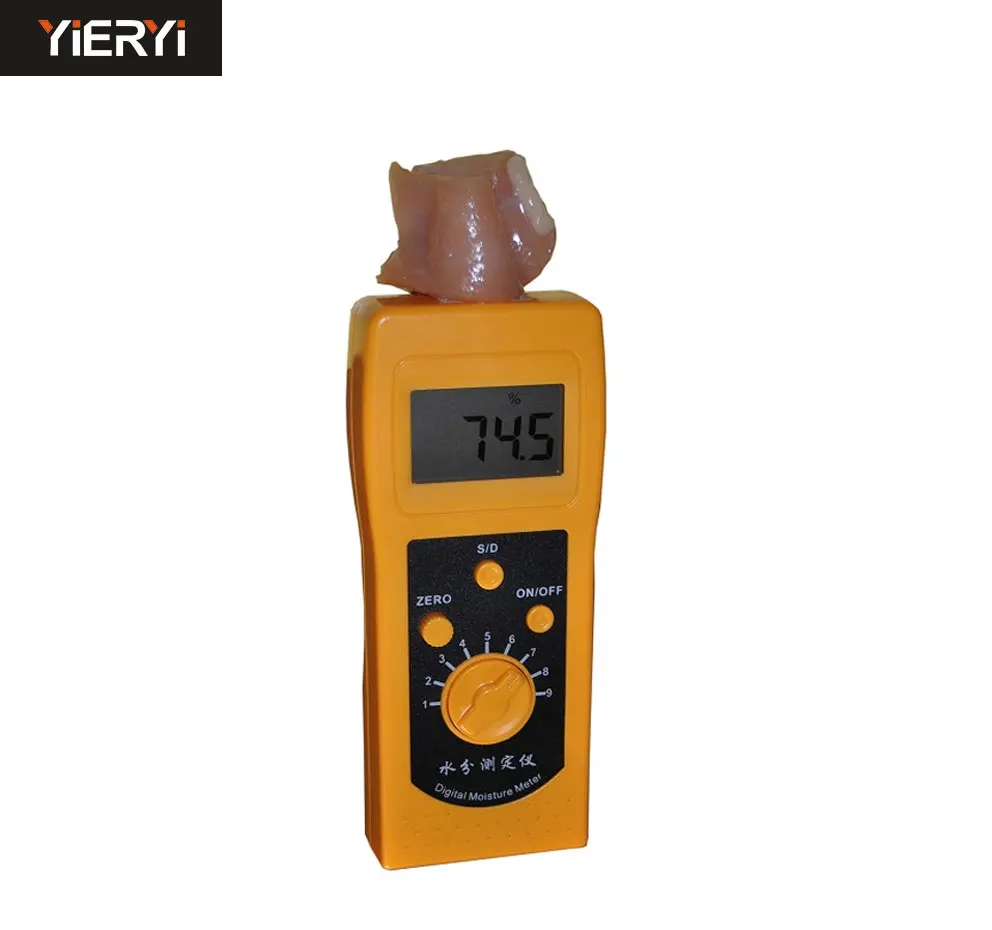 Portable DM300R 0-85% water injection meat moisture analyzer, pork moisture meter, meat moisture detector 10 -85% high precision
