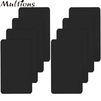 2pcs nylon repair patches waterproof self adhesive patches for clothing down jacket tent clothes bag 1012cm black patches