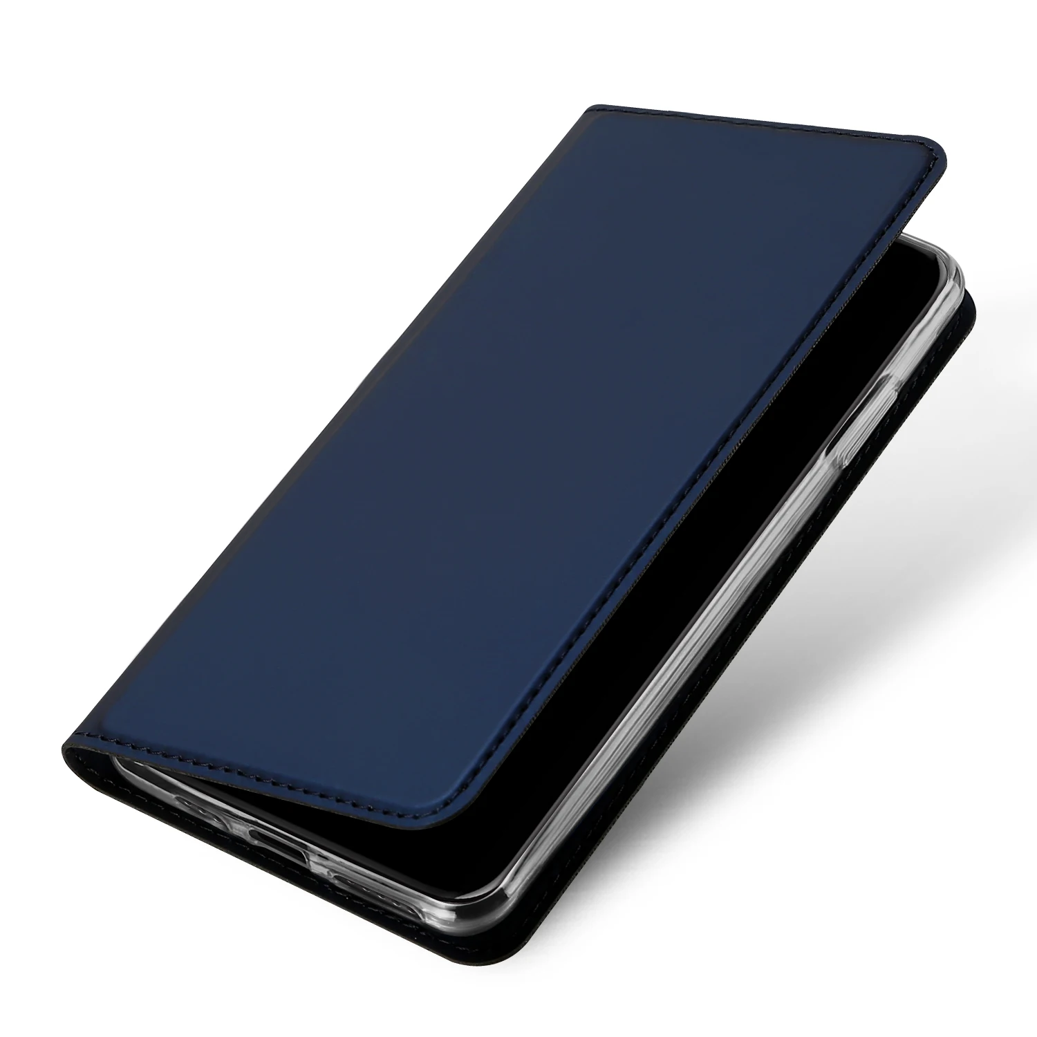 DUX DUCIS Магнитный Флип кожаный чехол для IPhone 11 Pro XS Max XR Чехол Слот для Карт Подставка кошелек чехол для IPhone 6S 7 8 Plus X - Цвет: Синий