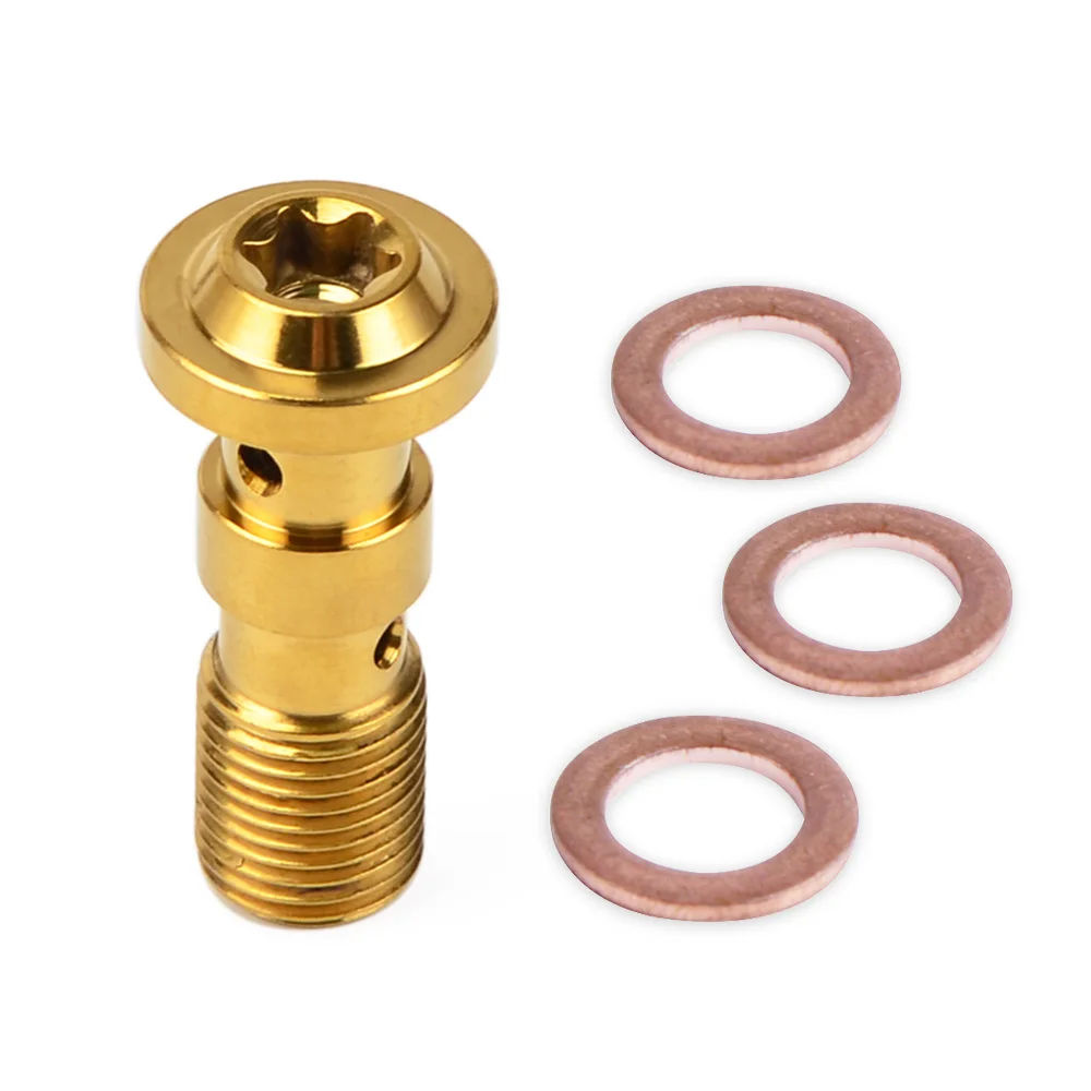 Винт для тормозного шланга Brembo с шагом M10x1.0 мотоцикла тормозной шланг главный